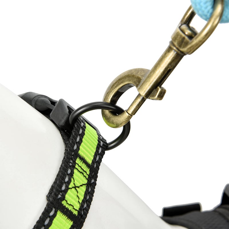 Mile High Life Dog Collar | Nylon Reflective Dog Collars | Light Weight Puppy Collars | Lime Green Dog Collars for Small Dogs (Lime Green, X-Small) - Image 5